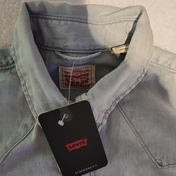 Light Blue Denim Shirt - Picture 4 of 7